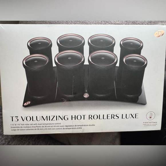 T3 Other - T3 Black Volumizing Hot Rollers Lux Set